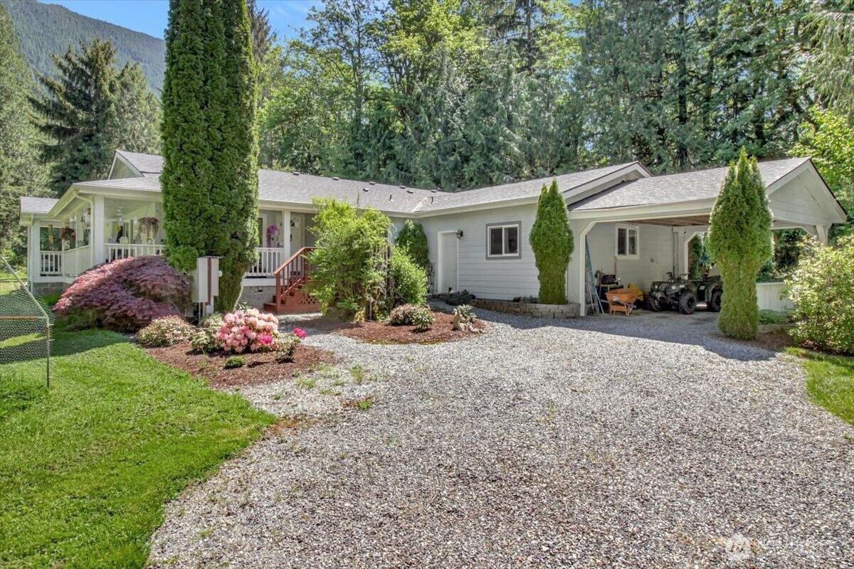 Fifteen acres at the end of a private road in Arlington