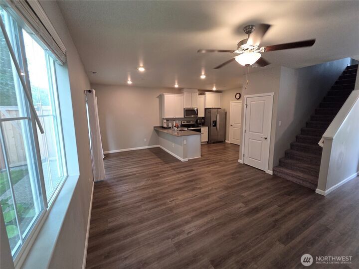 Through to the kitchen at 8702 E Gilman Avenue