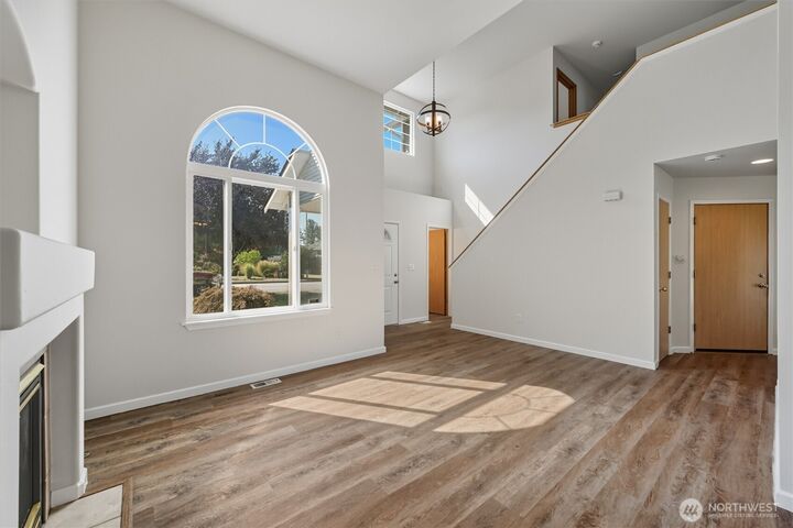 Entry and stairs at 7905 Jensen Farm Lane