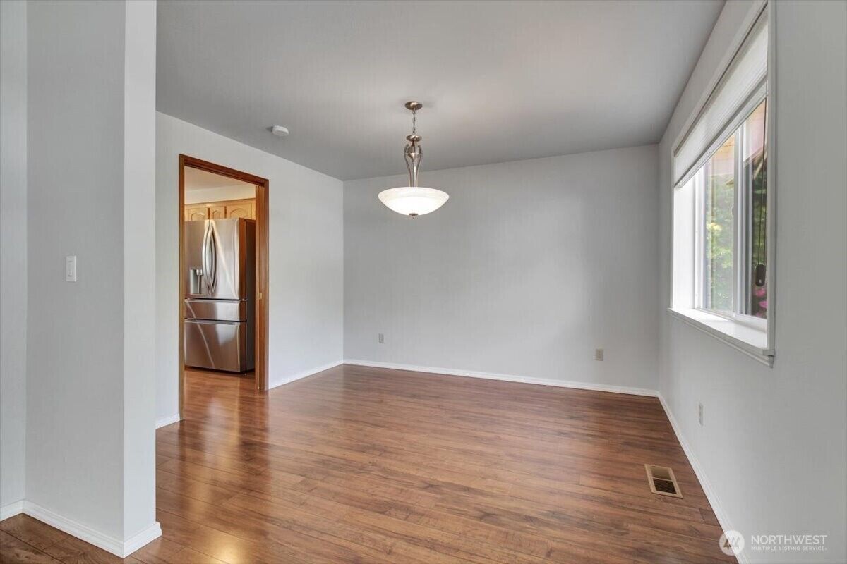 Dining area and hallway